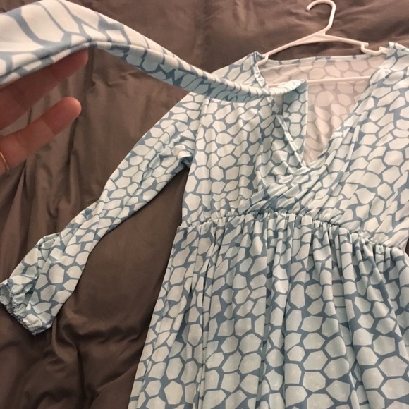 3/4 Length Maxi Dress - Picture 4 of 4